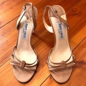 Nude Jimmy Choo heels size 38